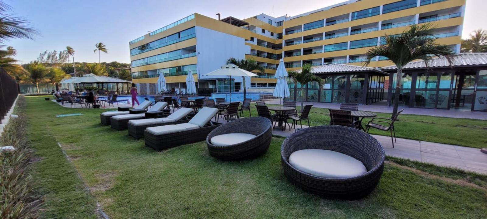 Flat Pe Na Areia - Residencial Tabatinga Apartment กงจิ ภายนอก รูปภาพ