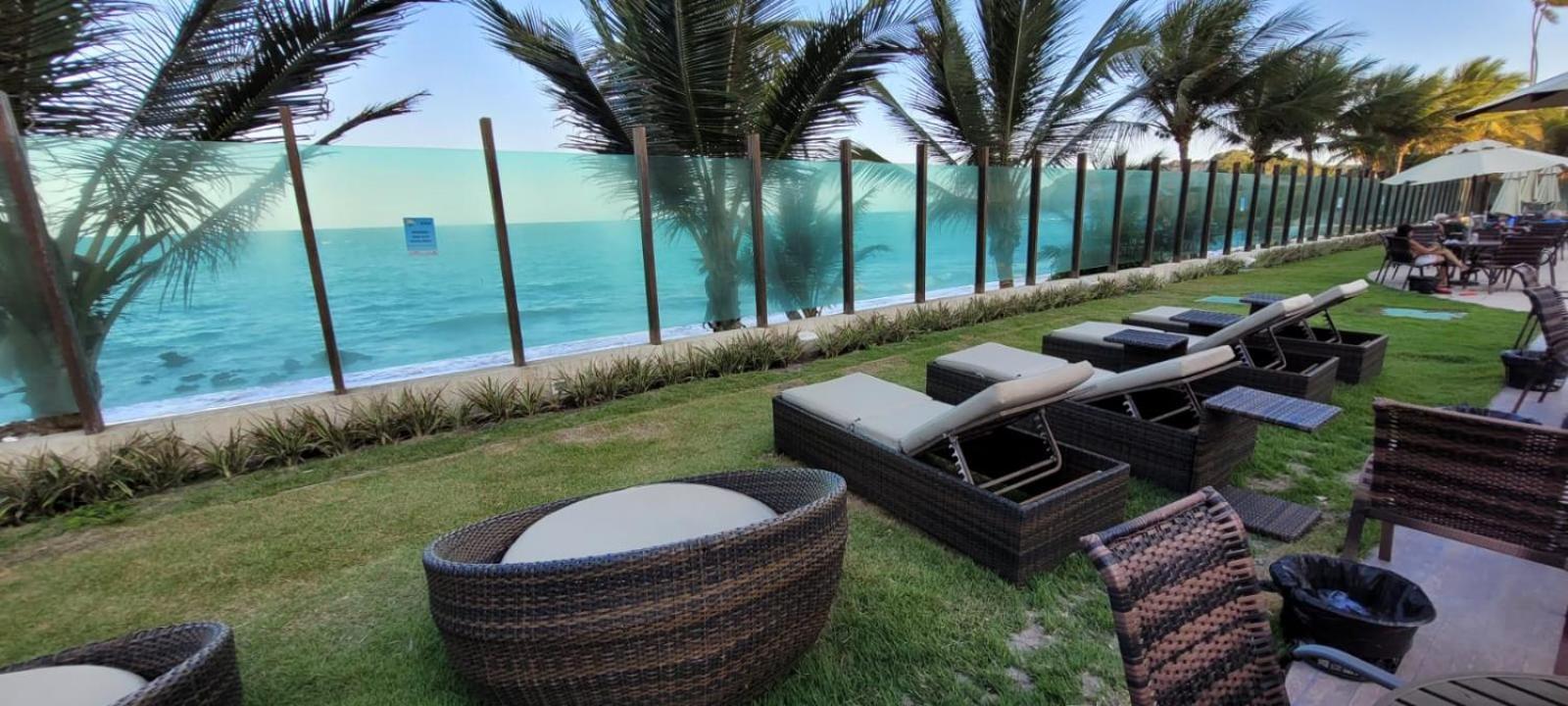 Flat Pe Na Areia - Residencial Tabatinga Apartment กงจิ ภายนอก รูปภาพ